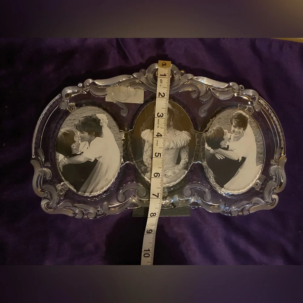 2 Elegant Mikasa Vintage picture frames PERFECT No cracks chips or flaws 😍😍😍 - Picture 10 of 11